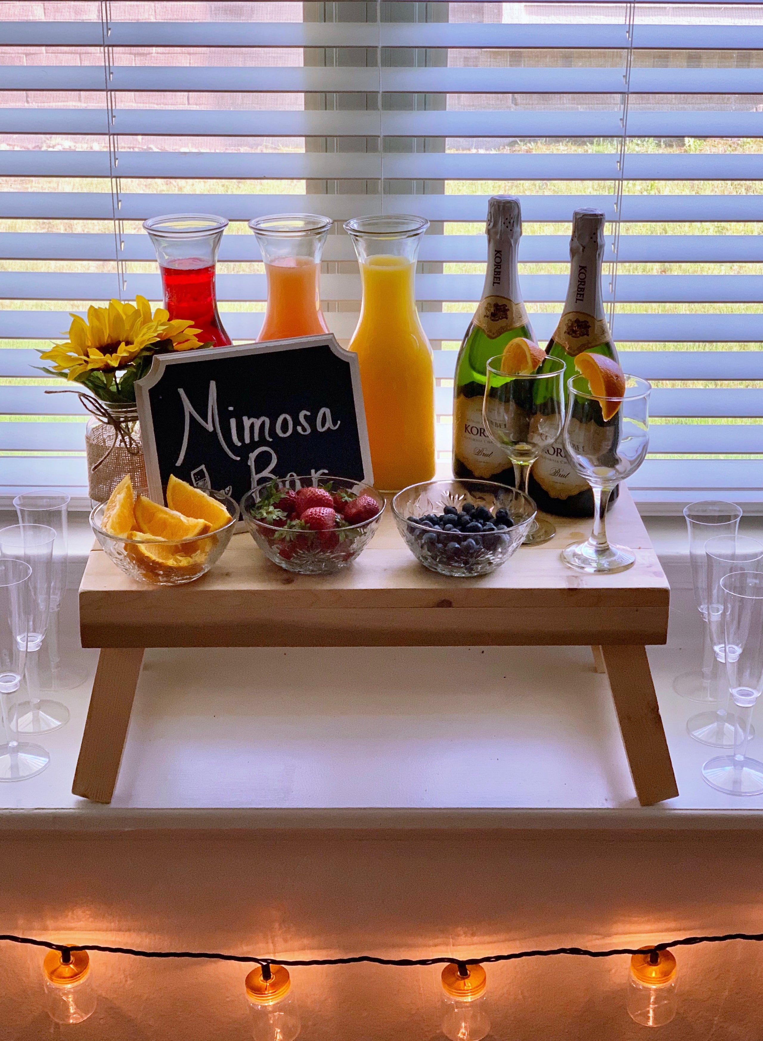 Let's Brunch!' Mimosa Bar Kit 14ct - The Ultimate Party and Rental Store